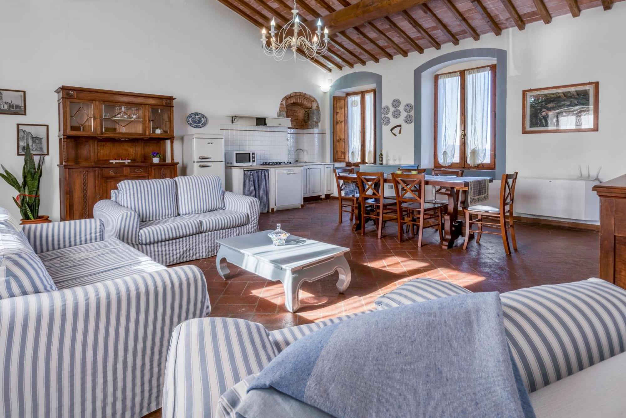 Agriturismo Agresto Apartments, Pool, Siena Hills Casole d'Elsa Bagian luar foto