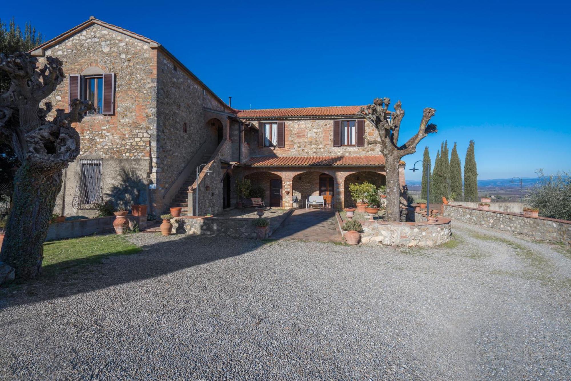 Agriturismo Agresto Apartments, Pool, Siena Hills Casole d'Elsa Bagian luar foto