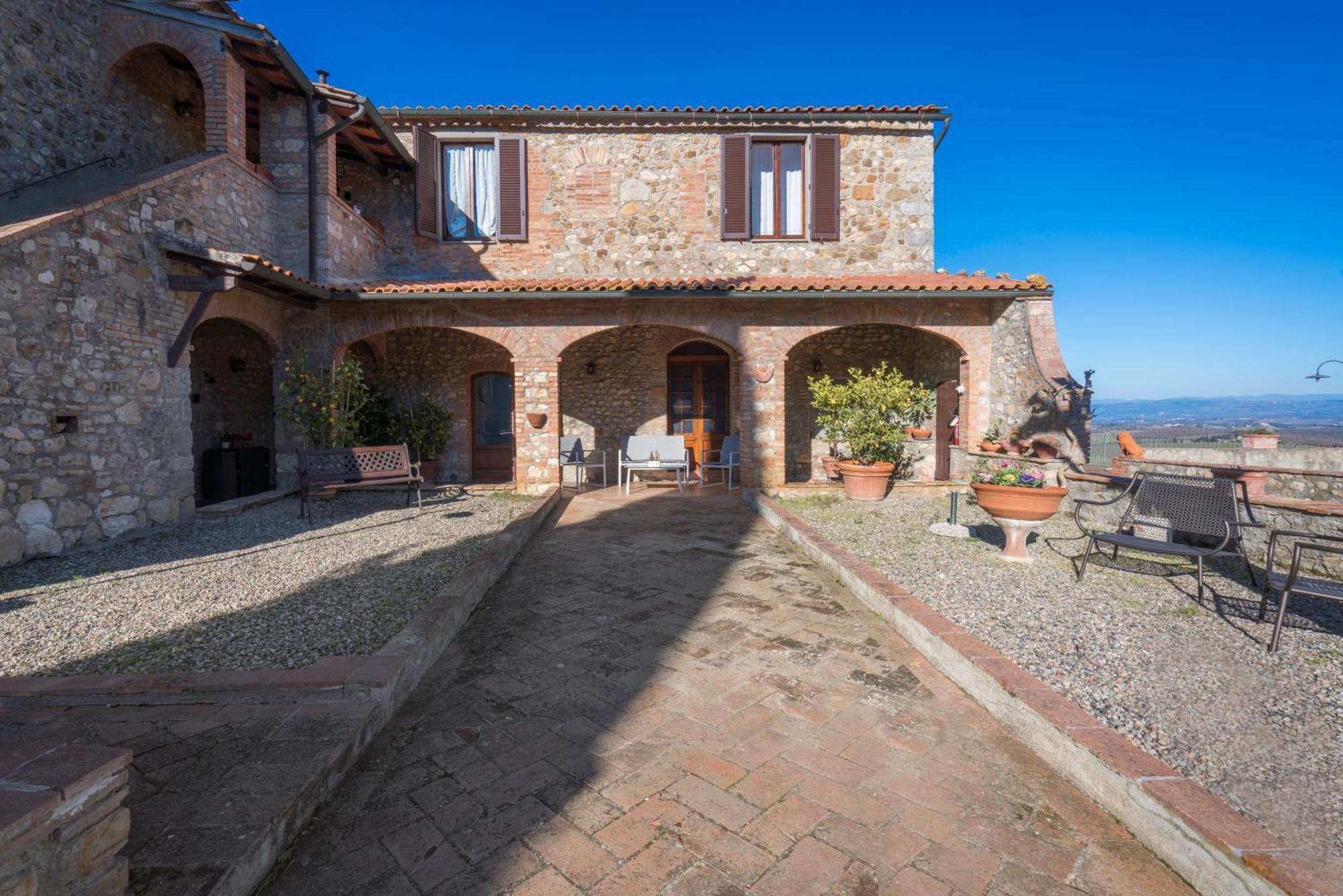 Agriturismo Agresto Apartments, Pool, Siena Hills Casole d'Elsa Bagian luar foto